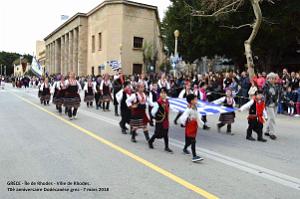139- Rhodes- Defile Dodecanese grec